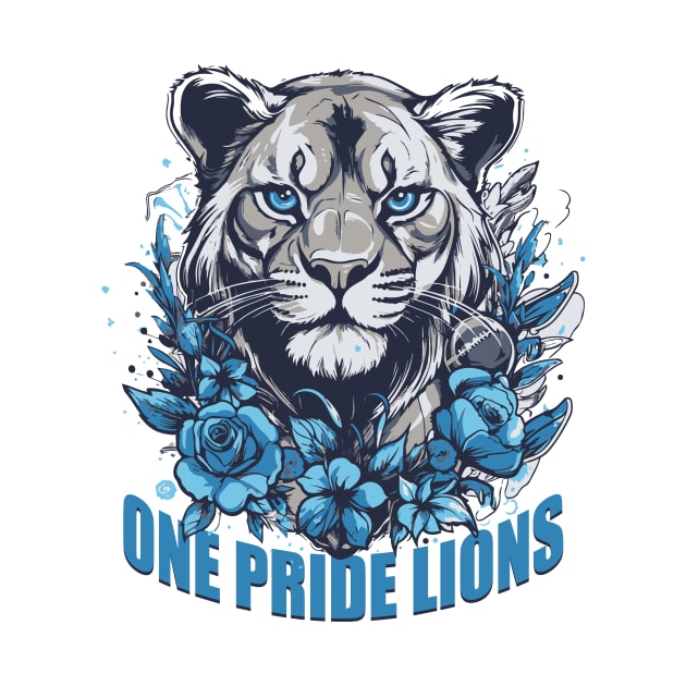 Detroit Lions by Hoperative