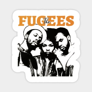 Lauryn Hill Fugees Hip Hop Vintage Magnet