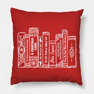 Christmas Classics Bookshelf No.2 Pillow