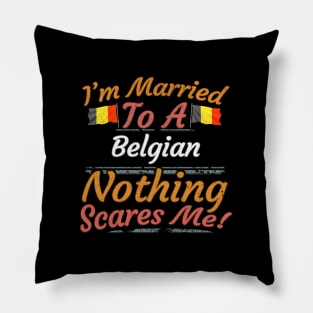 Belgium Flag Butterfly - Gift for Belgian From Belgium Europe,Western Europe,EU, Pillow