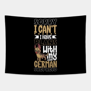 I have plans with my German Shepherd Tapestry