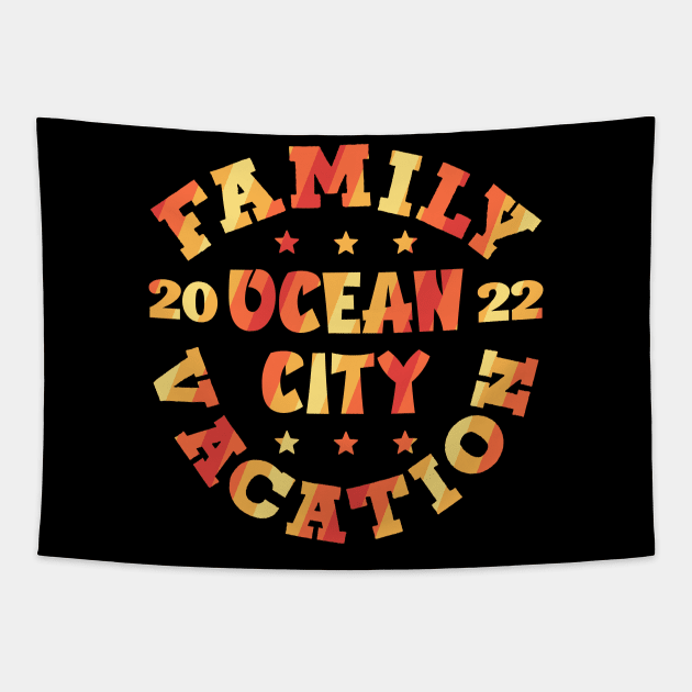 Ocean City 2022 Tapestry by colorsplash