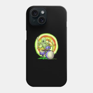 Drummer Squid Alien Phone Case