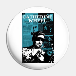 Catherine Wheel - Blindfold - Tribute Design Pin