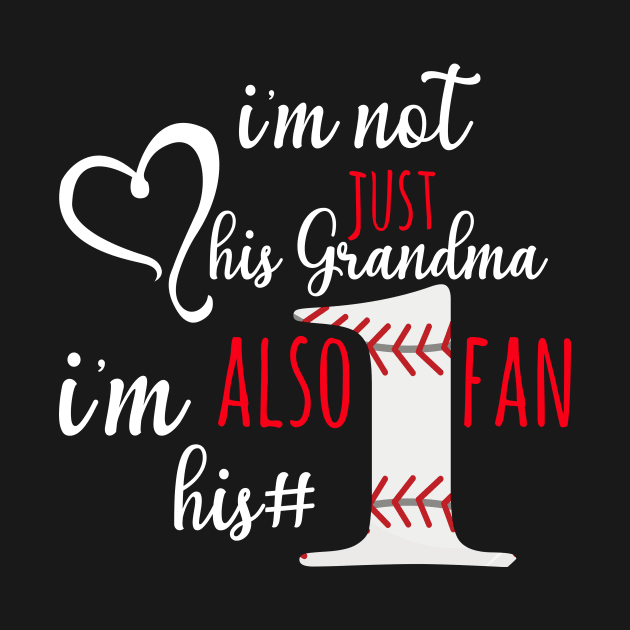 Baseball Grandma #1 Fan by animericans