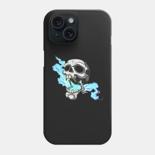 screaming skull Phone Case