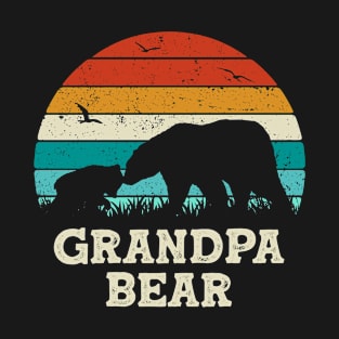 Grandpa Bear Birthday Father's Day T-Shirt