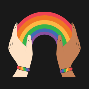 Gay Pride Clothing LGBT Rainbow Flag T-Shirt