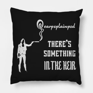 Wynonna Shoots Our Pod - White Text Pillow