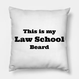 law school beard Pillow