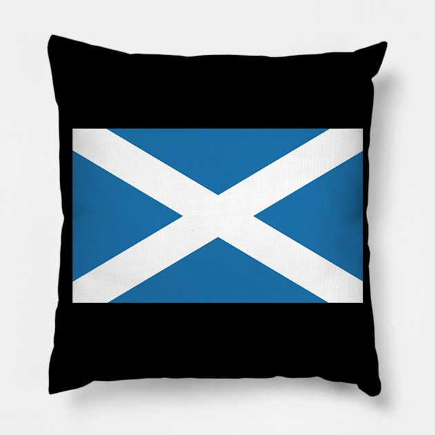 Scotland flag Pillow by Designzz