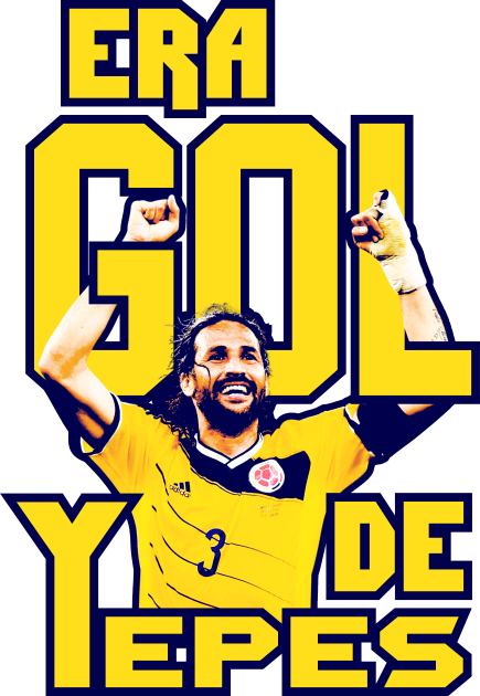 Era gol de Yepes Kids T-Shirt by dhaniboi