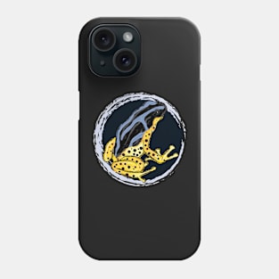 Artwork of a Poison Dart Frog X Phone Case