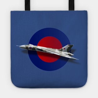 Vulcan Bomber in RAF Roundel Tote