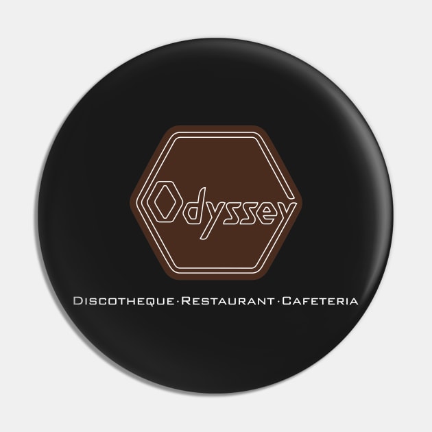 Odyssey Discotheque - Restaurant - Cafeteria Pin by huckblade