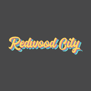 Redwood City Retro Script T-Shirt