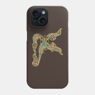 Illuminated Initial X Phone Case