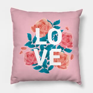 love flowers Pillow