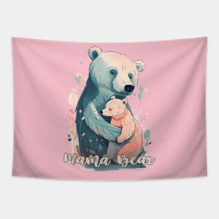 Mama Bear, Mother's Day Gift Ideas Tapestry