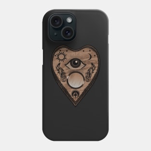 Halloween Spirit Board Wooden Planchette Spiritual Gifts Phone Case