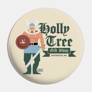 Dartmouth Viking Holly Tree Gift Pin