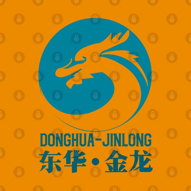 donghua-jinlong logo teal by okan