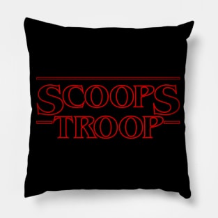 Stranger Scoops Troops Pillow