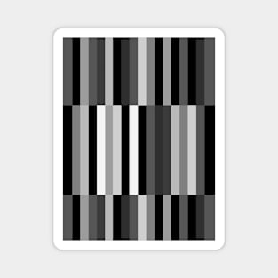 Monochrome Geometric Stripes in Blocks Magnet