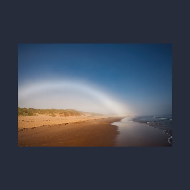 Druridge Bay Fogbow by Violaman