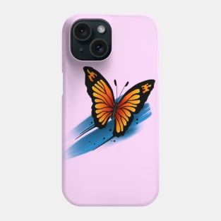 Abstract butterfly Phone Case