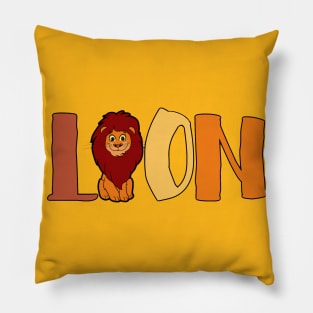 Cartoon Lion Pillow