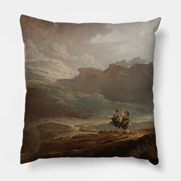 Macbeth by John Martin Pillow by Classic Art Stall