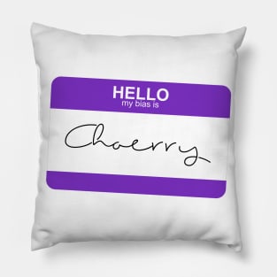 My bias is Choerry Pillow