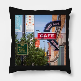 West Side Market Cafe Pillow