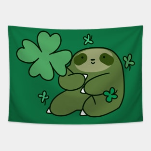 Shamrock Sloth Tapestry