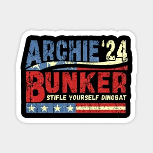 Archie Bunker 24 Magnet