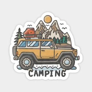 Mountain Adventure Magnet