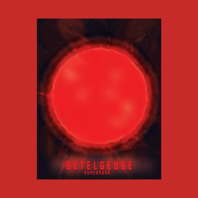 betelgeuse Supernova space art by nickemporium1