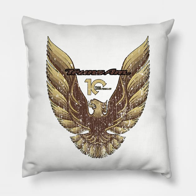 Trans Am 10th Anniversary 1979 Pillow by meltingminds