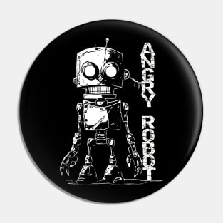 Angry Robot BW Pin