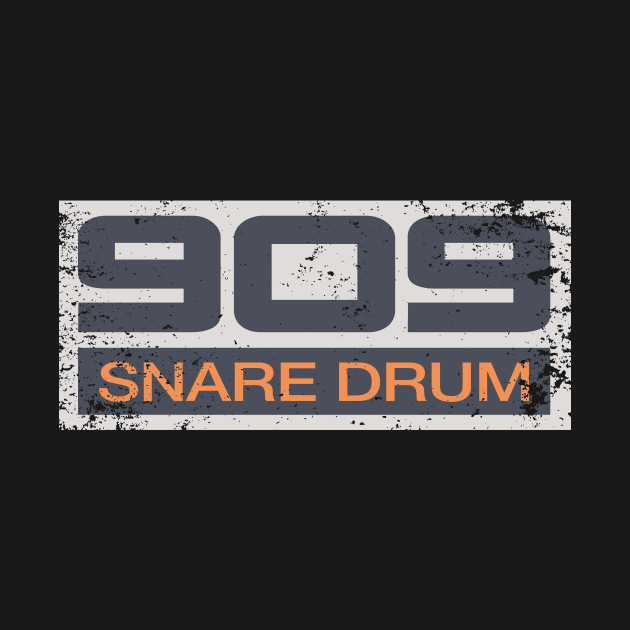 TR-909 Retro Vintage Drum Machine Snare Drum by melostore