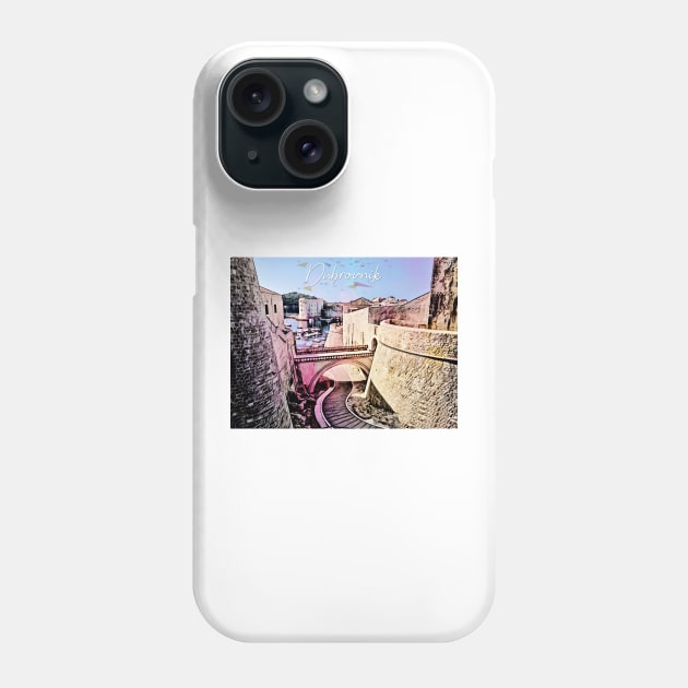 Dubrovnik Phone Case by Print&fun