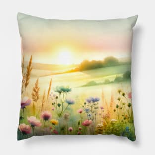 Serenity in Bloom Pillow