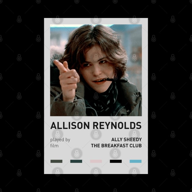 Ally Sheedy as Alisson Reynolds in The Breakfast Club by sinluz