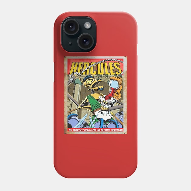 Mystery Science Rusty Barn Sign 3000 - Hercules Phone Case by Starbase79