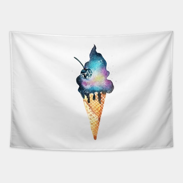 universal ice cream Tapestry by francuzf89