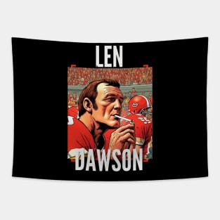 Len Dawson Halftime smoke cigarettes Tapestry
