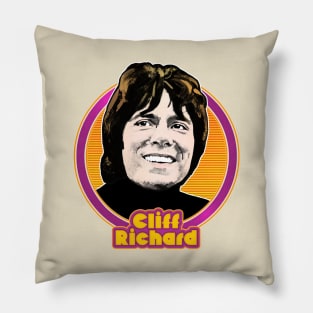 Cliff Richard /// 1970s Style Fan Design Pillow