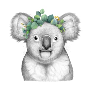 Koala with eucalyptus T-Shirt