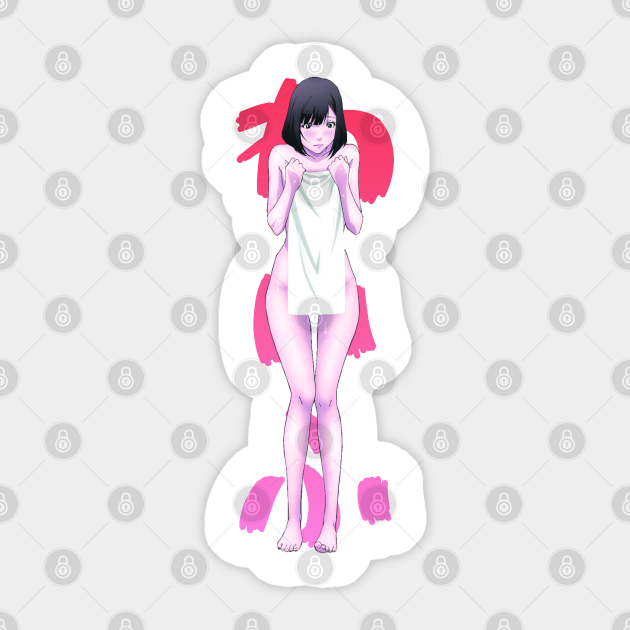 Anime Waifu With Towel version 2 - Waifu - Sticker | TeePublic Anime Waifu With Towel version 2 - Waifu - Sticker | TeePublic